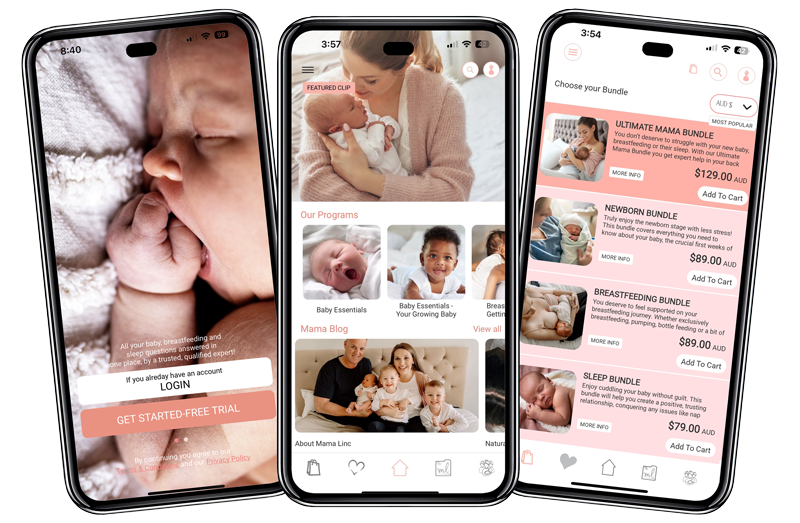 Mobile App for Mama Linc 2024