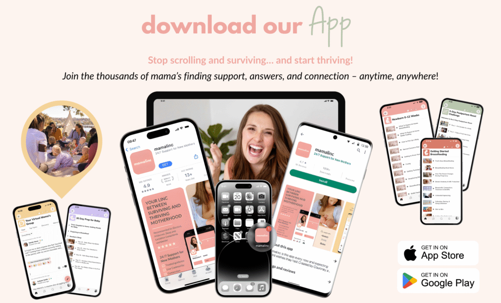 Stop scrolling and surviving and start thriving Join the thousands of mamas finding support answers and connection anytime anywhere - mamalinc download the mamalinc app now